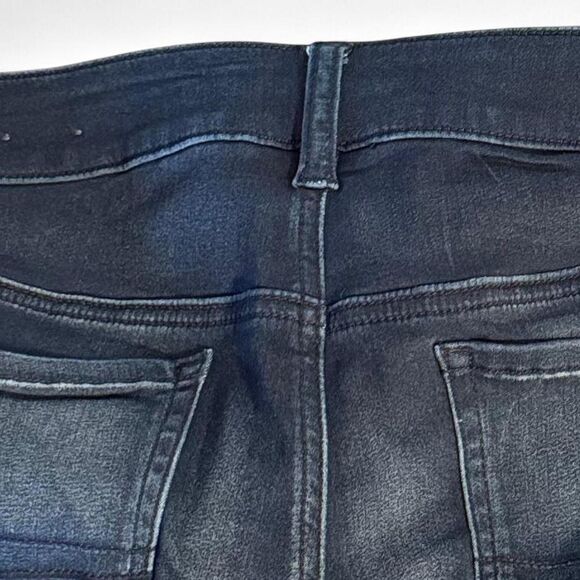 America Eagle High Rise Women's Navy/Blue Shorts Size 10 Super Super Stretch - Picture 7 of 7